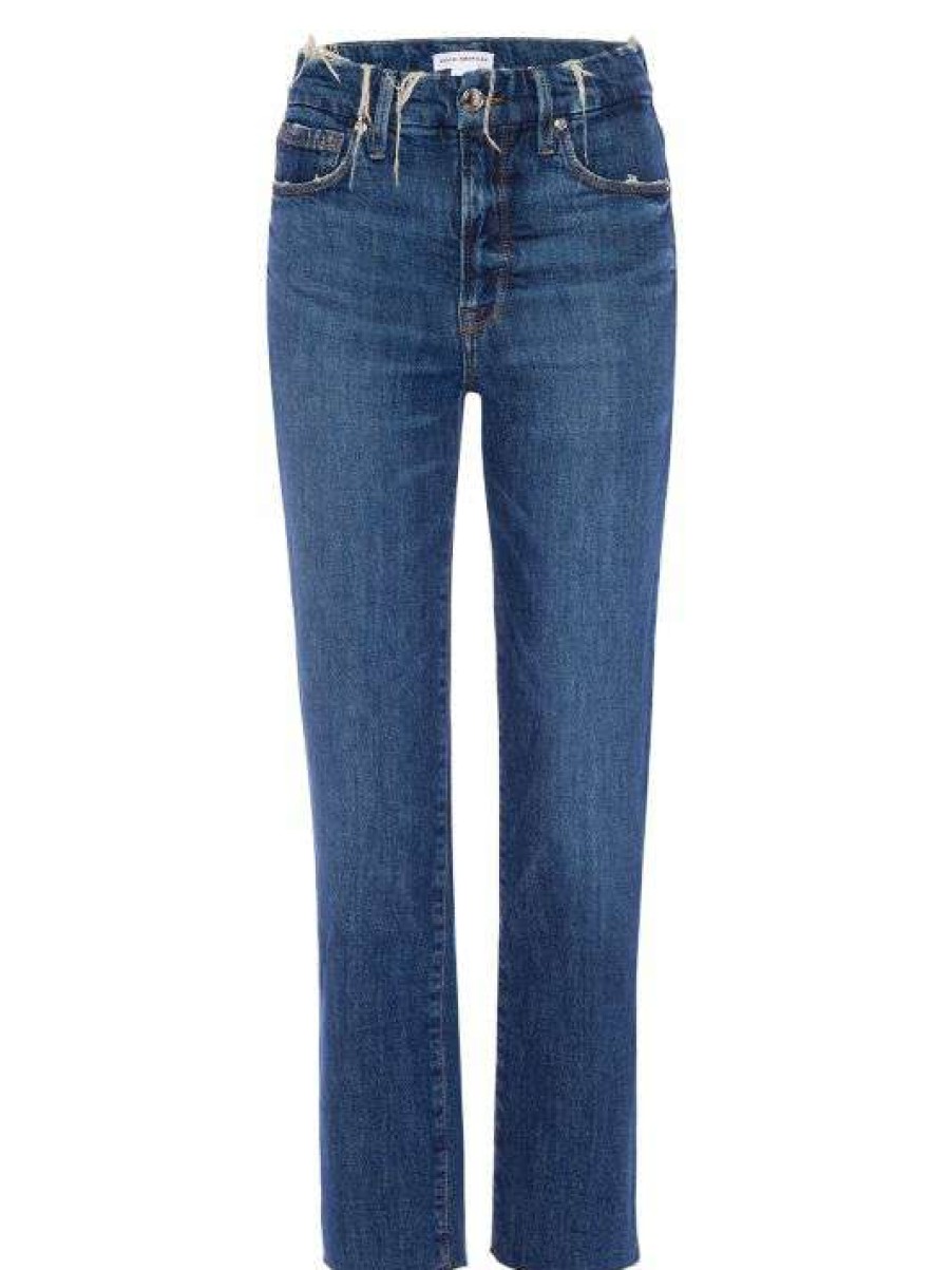 Online Good American Split-Pocketstraight-Leg Jeans