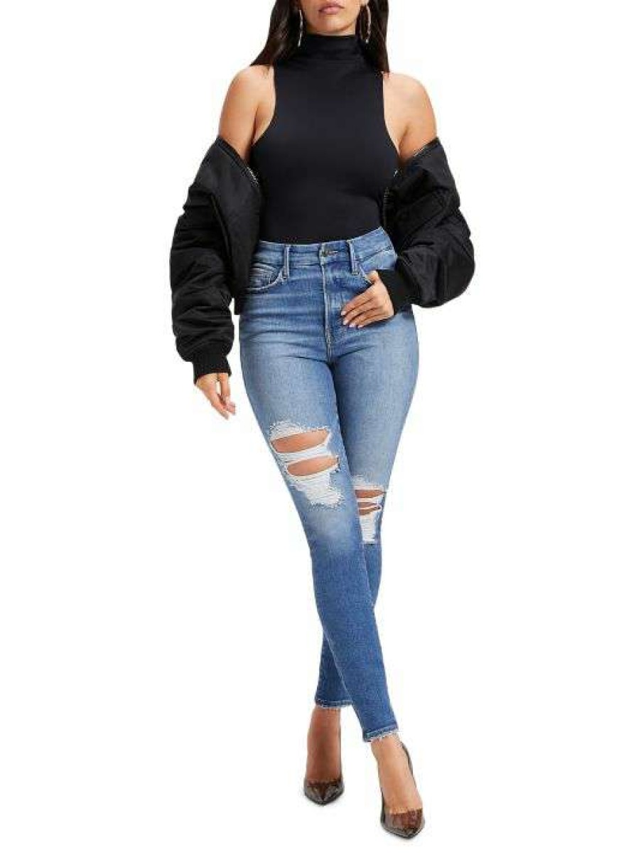 Hot Good American Scuba Mockneck Bodysuit