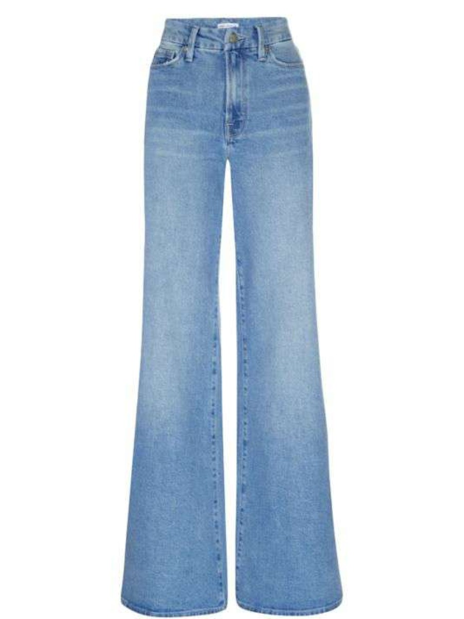 Wholesale Good American Good Stacked Flared Leg Jeans