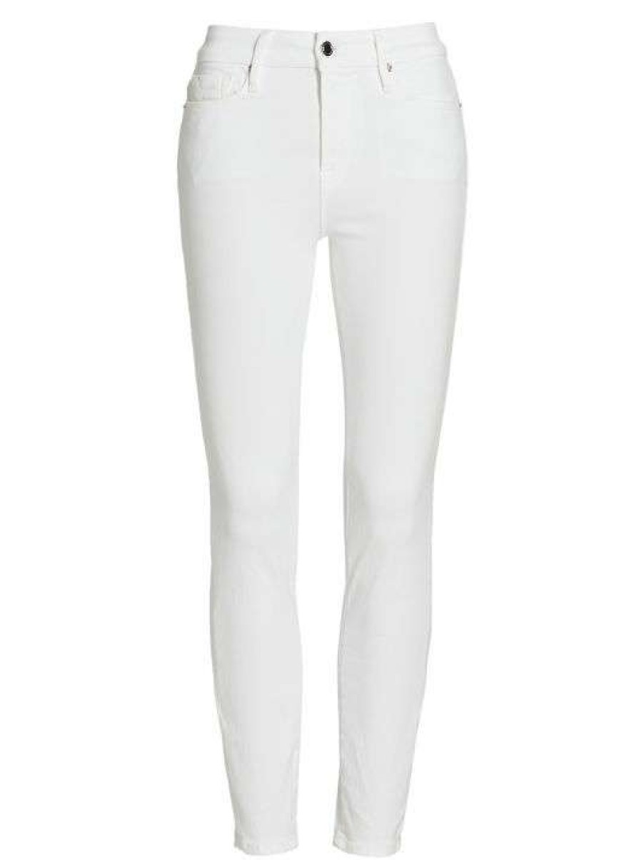 Clearance Good American Good High-Rise Stretch Sculpting Crop Jeans