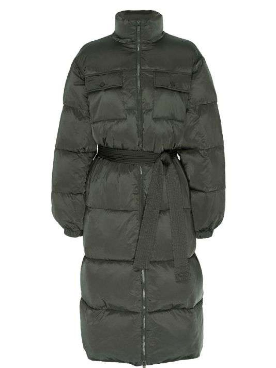 Online Good American Long-Line Belted Puffer Coat