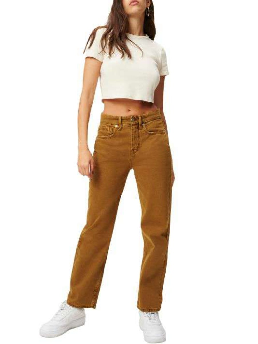 New Good American Good 90'S Duster Low-Rise Jeans