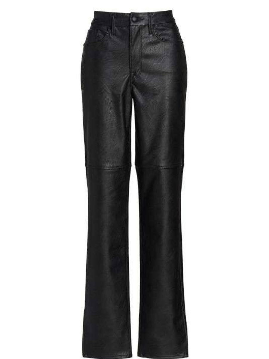 Hot Good American Good Boy Faux Leather Pants