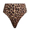 Hot Good American Good Waist Leopard-Print Bikini Bottom