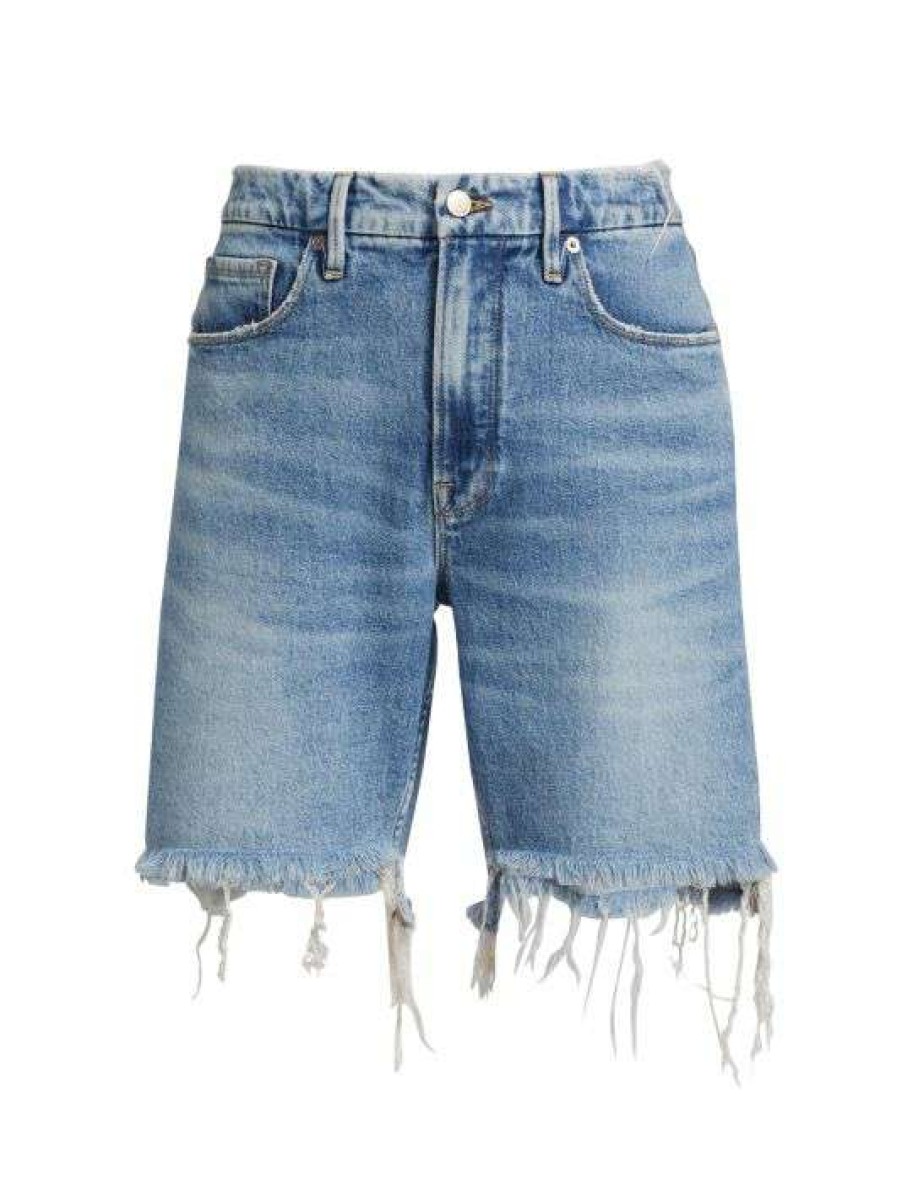 Hot Good American Good 90S Bermuda Jean Shorts