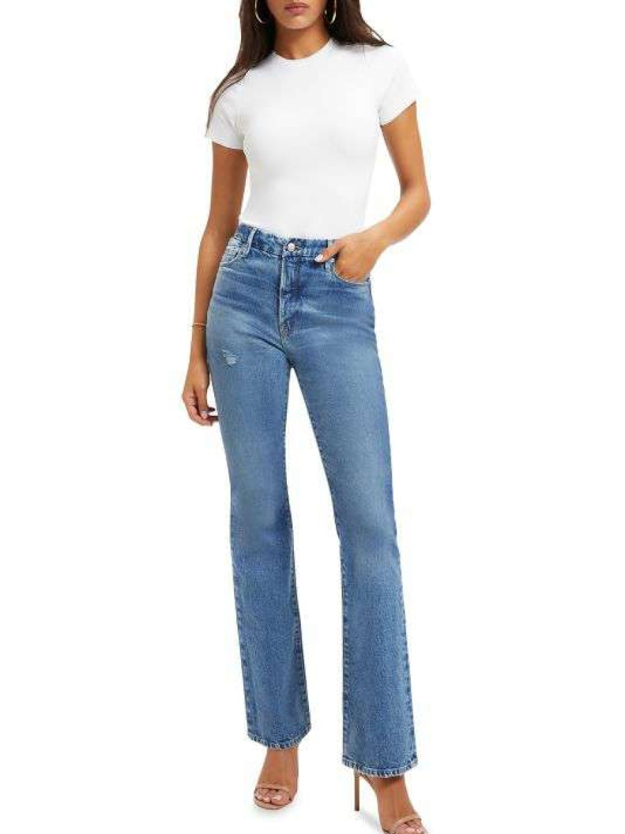 Online Good American Good Classic Bootcut Jeans