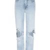 Clearance Good American Good Heritage Distressed Jeans