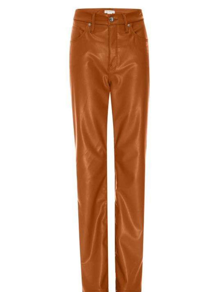 New Good American Good 90'S Icon Faux Leather Pants