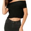 Wholesale Good American Off-The-Shoulder Crop Top