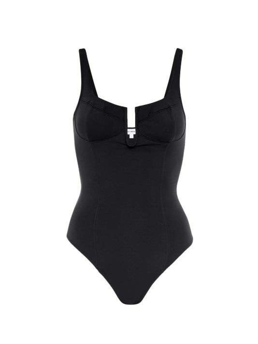 Best Good American Scuba U-Neck Corset Bodysuit