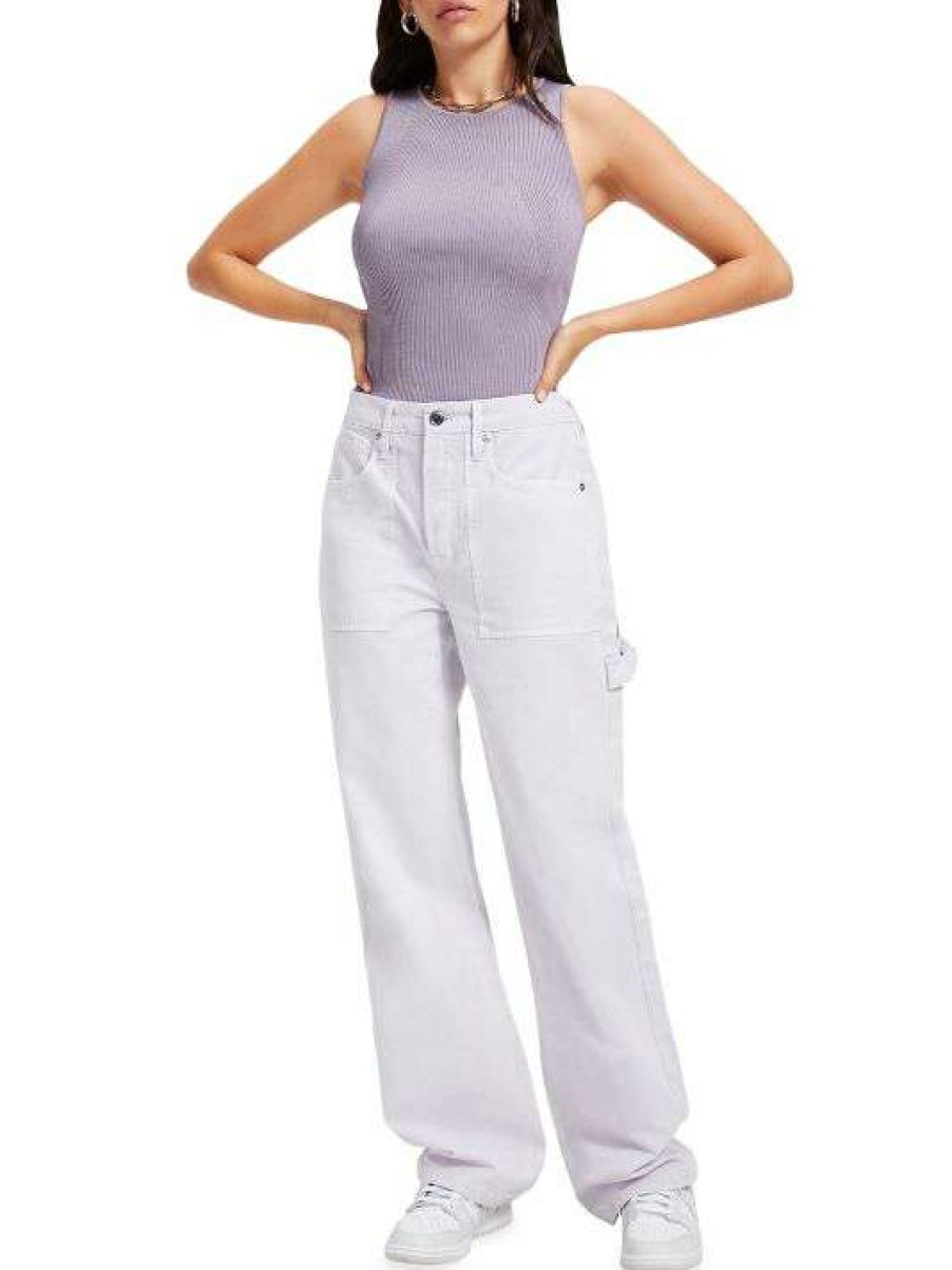 Online Good American Good '90S High-Rise Carpenter Pants