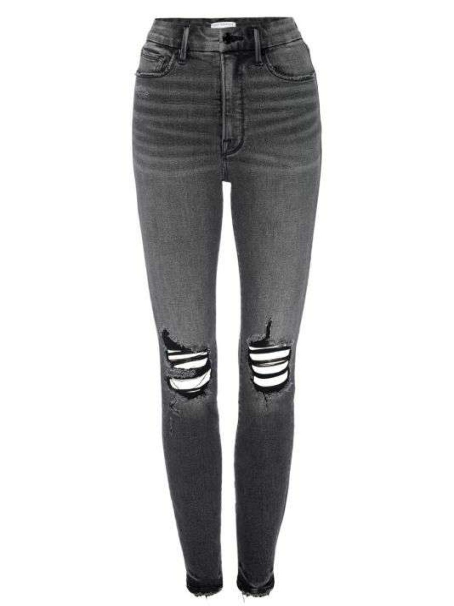 Wholesale Good American Good Waist High-Rise Distressed Stretch Skinny Jeans