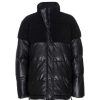 Clearance Good American Faux Leather Cocoon Puffer Jacket