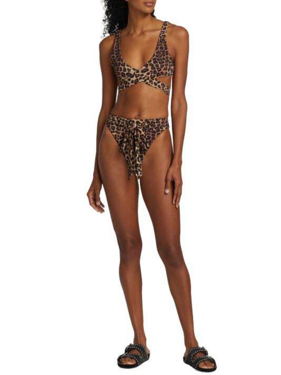 Online Good American 10 Ways To Wear Leopard-Print Bikini Top