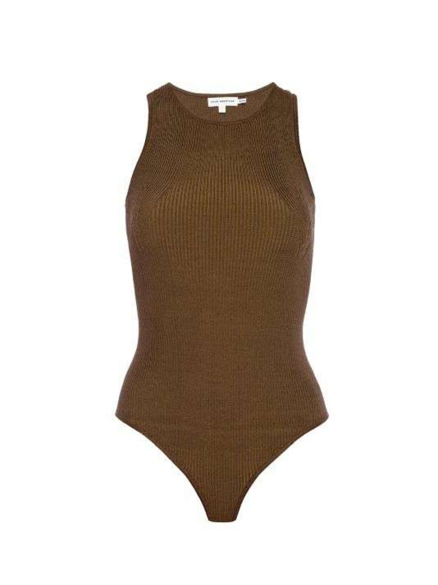 Best Good American Rib-Knit Bodysuit